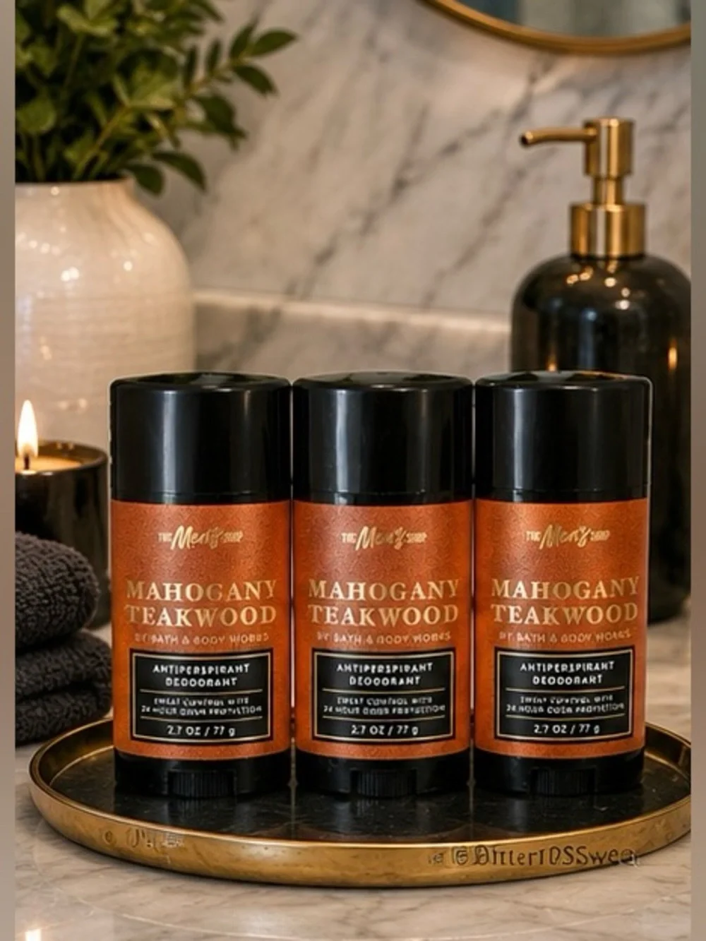 Bath & Body Works Men’s Mahogany Teakwood Antiperspirant Deodorant Stick